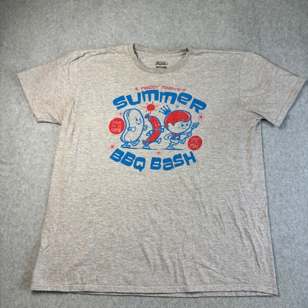 Funko Freddy Summer BBQ Bash Graphic T-Shirt - Size Large